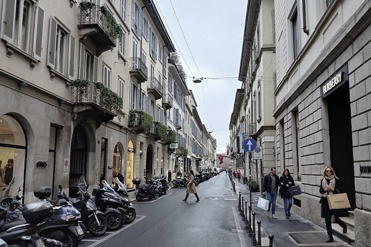 Via Sant’Andrea · Verri · Gesu