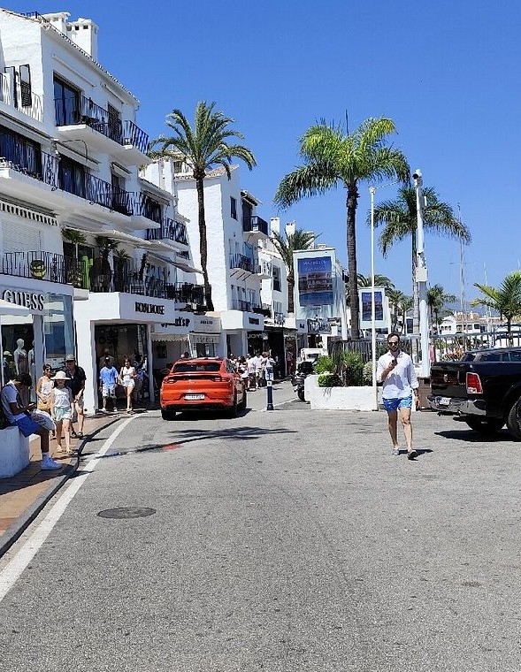Puerto Banús luxury retail market map
